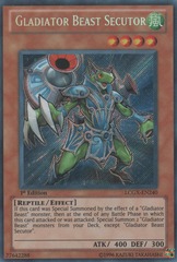 Gladiator Beast Secutor - LCGX-EN240 - Secret Rare - 1st Edition