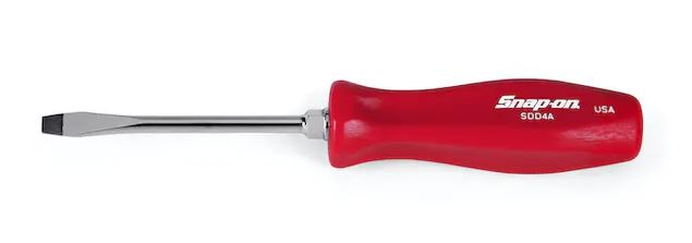 Snap-on - Flat Tip Screwdriver (Red)