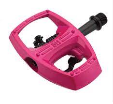 iSSi Flip II Dual-Sided Hybrid Bike Pedals - iSSi Pink