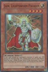 Jain, Lightsworn Paladin - LCGX-EN245 - Ultra Rare - 1st Edition