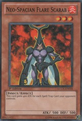 Neo-Spacian Flare Scarab - LCGX-EN018 - Common - 1st Edition