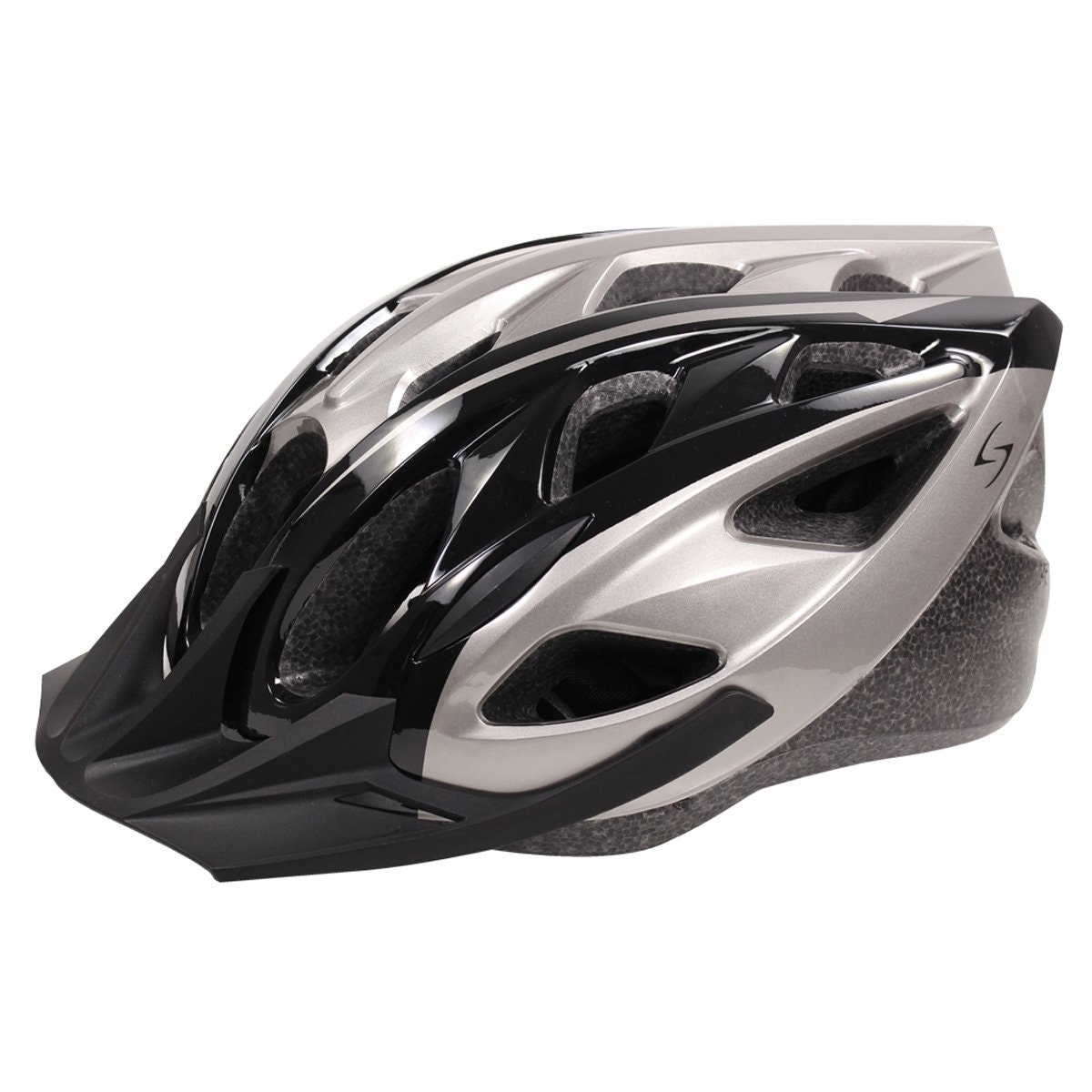 Serfas HT-200/204 Karv Helmet (Gloss Black/Silver) 2019