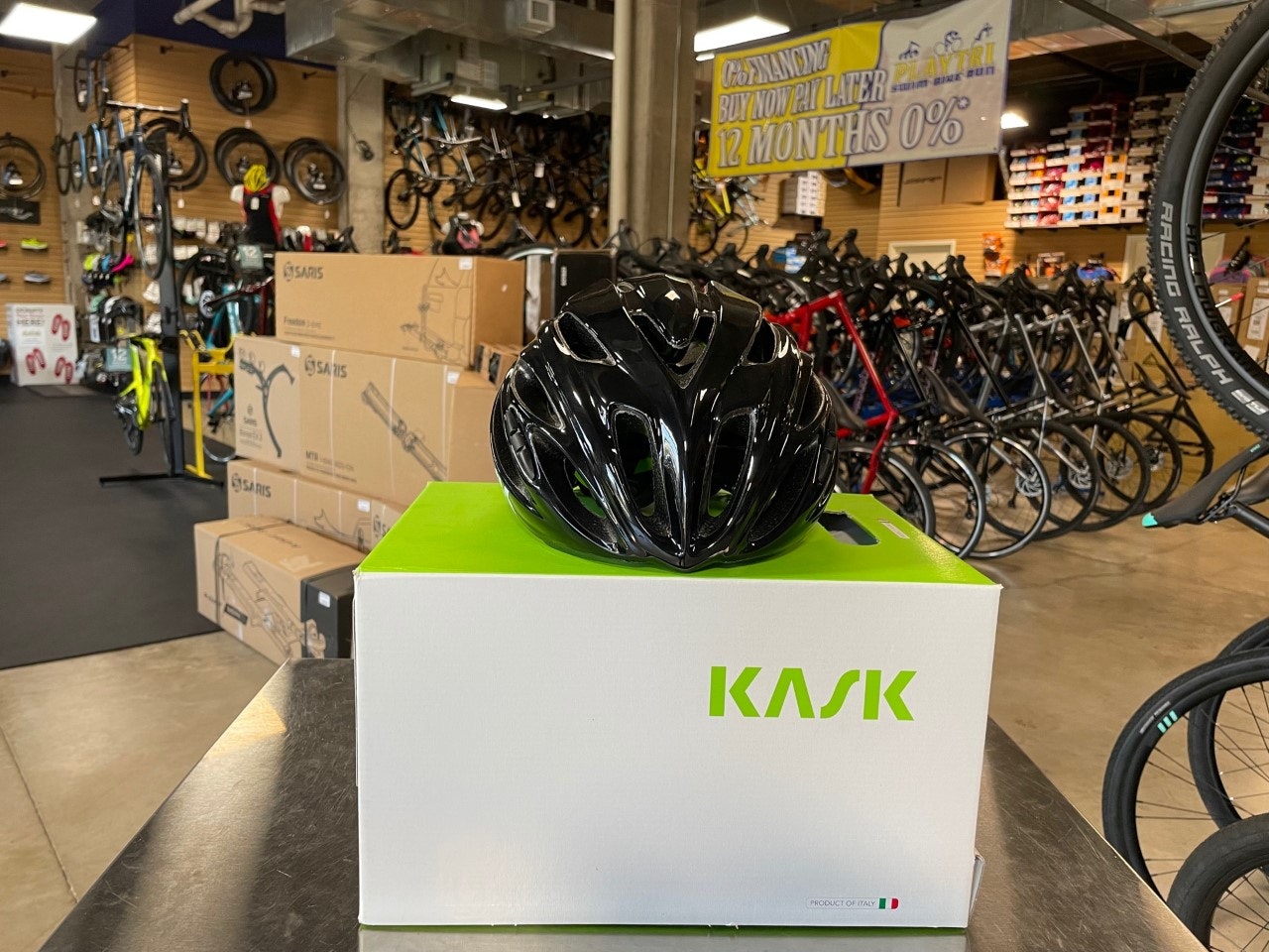 Kask Rapido Helmet Black 2022