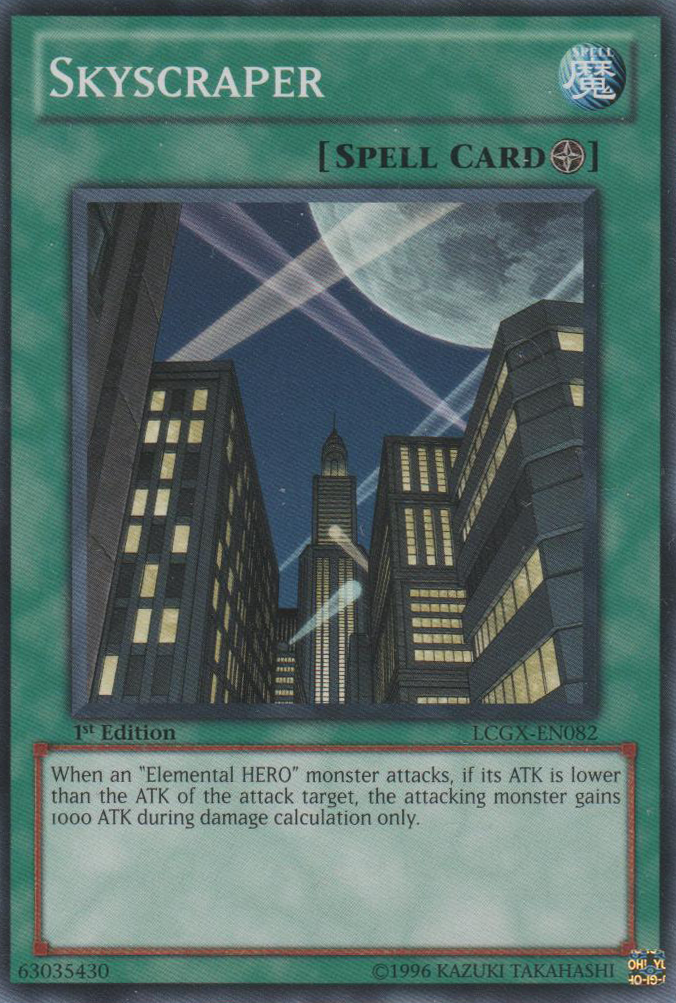 Skyscraper - LCGX-EN082 - Common - 1st Edition