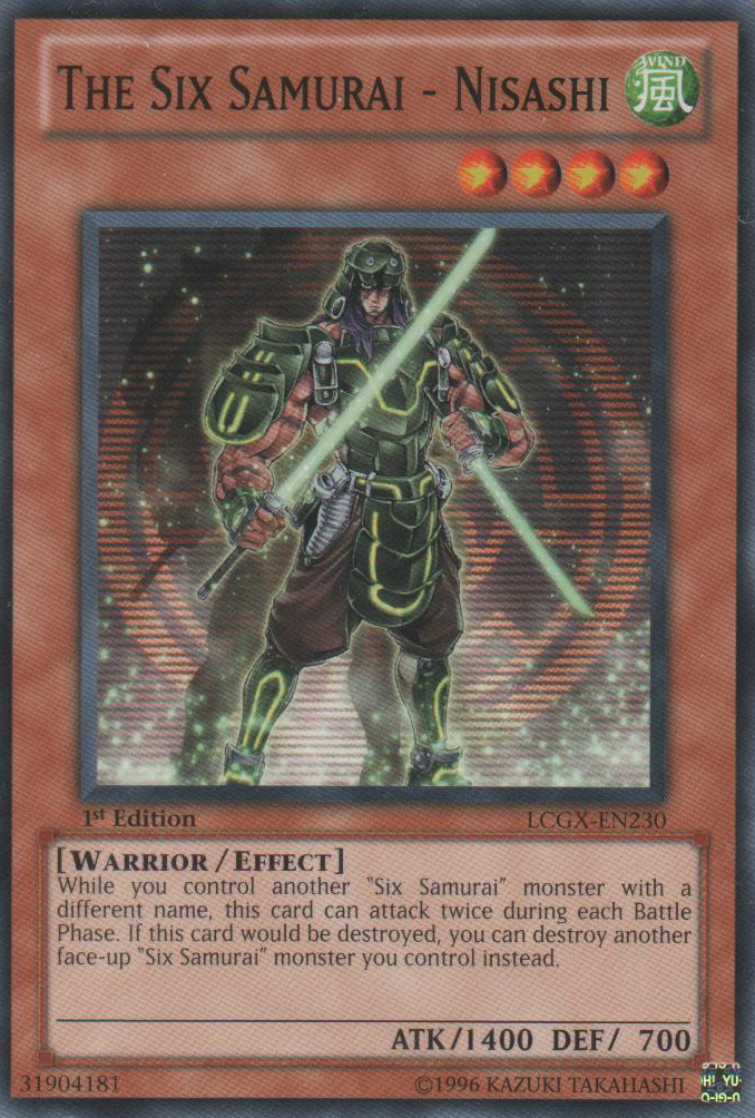 The Six Samurai - Nisashi - LCGX-EN230 - Common - 1st Edition