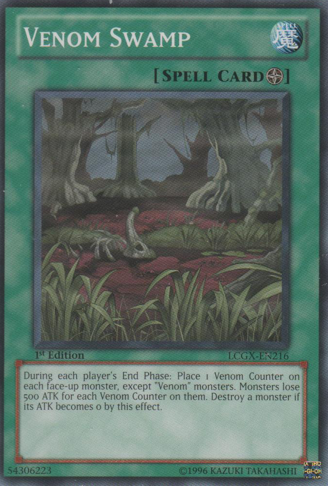 Venom Swamp - LCGX-EN216 - Common - 1st Edition