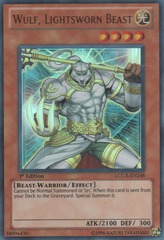 Wulf, Lightsworn Beast - LCGX-EN248 - Ultra Rare - 1st Edition