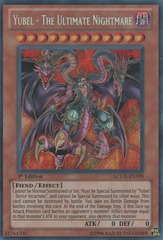 Yubel - The Ultimate Nightmare - LCGX-EN199 - Secret Rare - 1st Edition