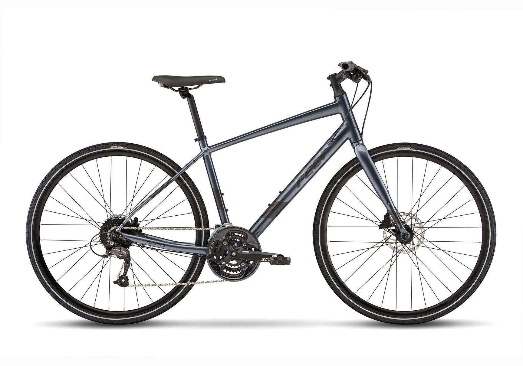 Felt Verza Speed 40 - Charcoal (Reflective), 58