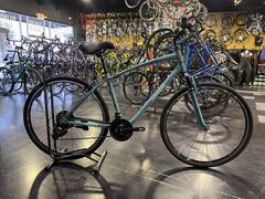 Retrospec Barron Comfort Hybrid Bike 21-Speed - Blue Fog 2022