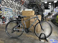 Retrospec Barron Comfort Hybrid Bike 21-Speed - Graphite 2022