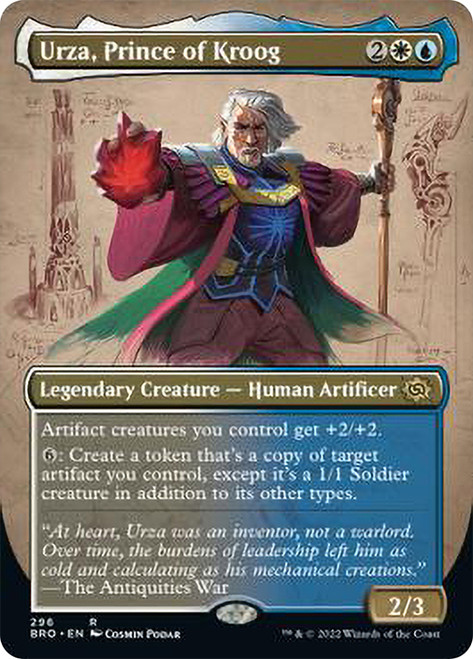 Urza, Prince of Kroog - Borderless