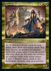 Queen Kayla bin-Kroog - Foil - Retro Frame - Bundle Promo