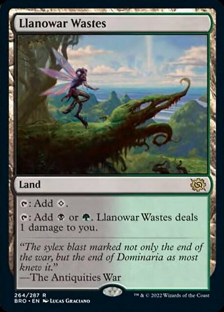 Llanowar Wastes - Foil