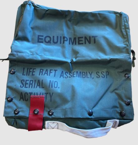Military Issue Life Raft Equipment Case