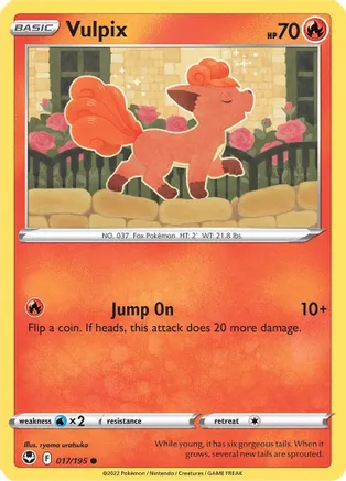 Vulpix - 017/195 - Common