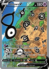 Unown V (Alternate Full Art) - 177/195 - Ultra Rare