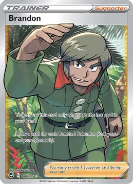 Brandon (Full Art) - 188/195 - Ultra Rare Brandon (Full Art) - 188/195 - Ultra Rare
