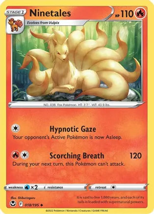 Ninetales - 018/195 - Uncommon - Reverse Holo