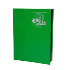 9-Pocket Monster Binder - Matte Emerald Green