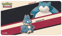 Ultra Pro - Snorlax and Munchlax Standard Gaming Playmat Mousepad for Pokemon