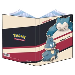 Pokemon Binders: Ultra Pro - Snorlax and Munchlax  4-Pocket Portfolio