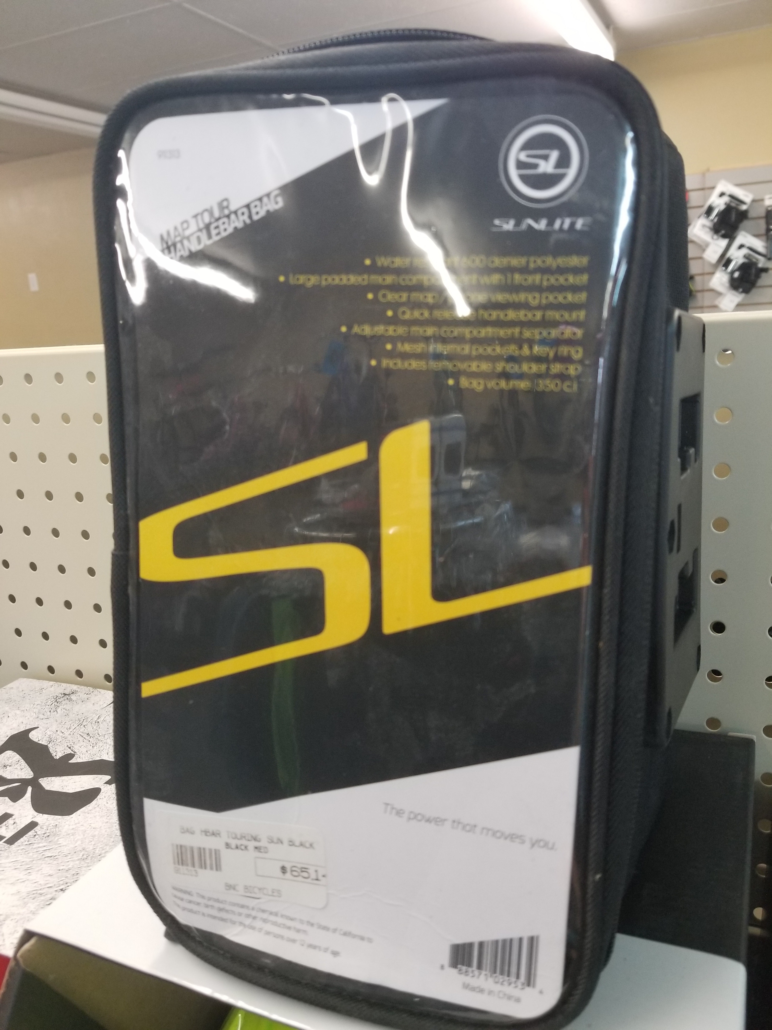 Sunlite Map Tour Handlebar Bag