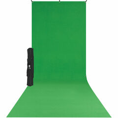 Westcott Collapsible 2-in-1 Gray and Green Screen Backdrop (5 x 6.5')