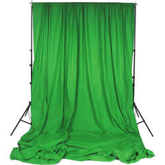 Impact Super Collapsible Background - 8 x 16' (Chroma Blue)