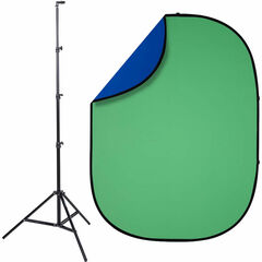 Westcott X-Drop Pro Wrinkle-Resistant Backdrop (Chroma-Key Green, 8 x 8')
