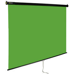 Valera Explorer 70 Professional Green Screen + Valera Background Gallery Bundle (Chroma Green, 63 x 36