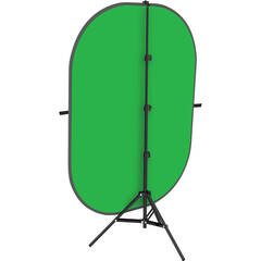 Neewer Collapsible Backdrop Double Sided Pop Out Twist (5 x 7', Blue / Gray)