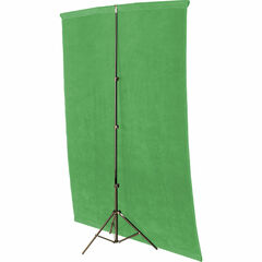Savage Accent Solid Muslin Background (10 x 24', Chroma Green)