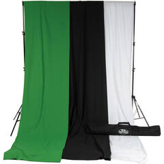Manfrotto Chromakey Collapsible Background - 5x6' - Blue/Green