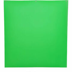 Studio Dynamics Canvas Background, Lightstand Mount - 8x8' - Chroma Key Green
