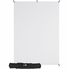 Impact Background System Kit with 10 x 12' Black, White Muslins