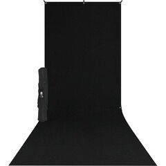 Savage Dark Gray Washed Muslin Backdrop (10 x 12')