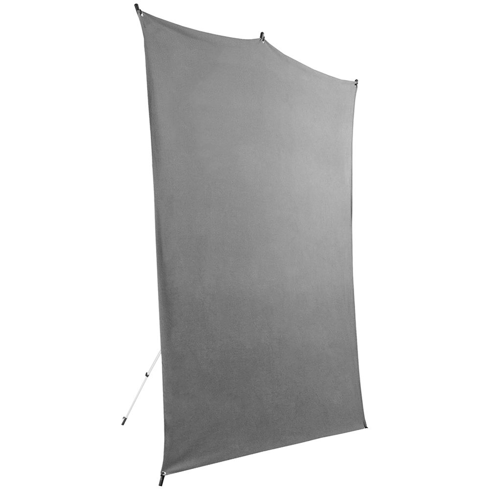 Angler Wrinkle-Resistant Fleece Background (9 x 20, White)