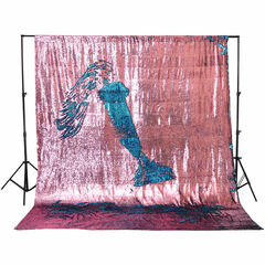 Zuma GTX Studio Sequin Shimmering 8 x 10' Background (Ivory/Gold)