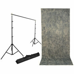 Savage Accent Crushed Muslin Background (10 x 24', Sedona Red)