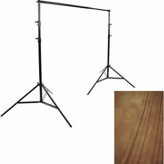 Click Props Backdrops ProFabric Medium 6 x 10' Backdrop (Expresso)