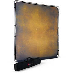 EASIFRAME® Cyclorama Fabric Curved Frame Skin (Rose Violet)