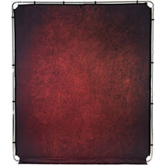 Manfrotto EzyFrame Vintage Background Kit 6.5 x 7.5' (Tobacco)