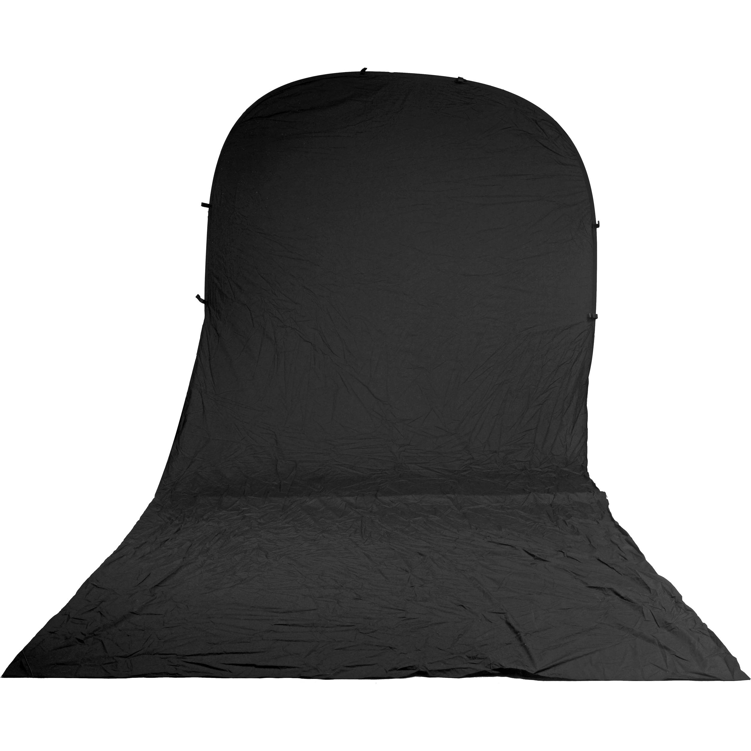 Impact 8 x 10 Collapsible Background (Black)