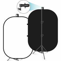 Studio Essentials Pop-Up Background (5 x 6.5', Gray)