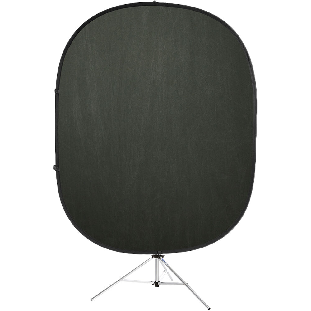 Zuma Reversible & Collapsible Background (Black/White, 80 x 92)