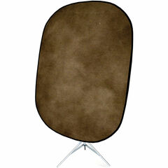 Savage Collapsible/Reversible Background (5 x 6', Dark/Light Gray)