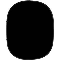 Savage Collapsible 5 x 7' Backdrop (Dark Planks/Light Gray)