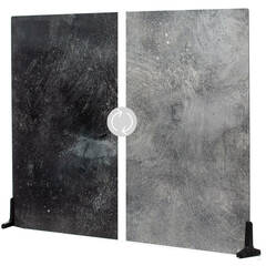 Savage 5 x 7' Infinity Vinyl Background--Matte Black