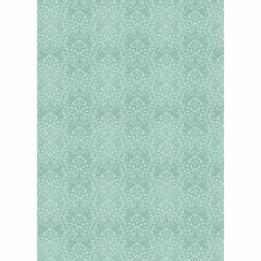 Westcott Modern Damask Matte Vinyl Backdrop with Grommets (5 x 7', Light Blue)